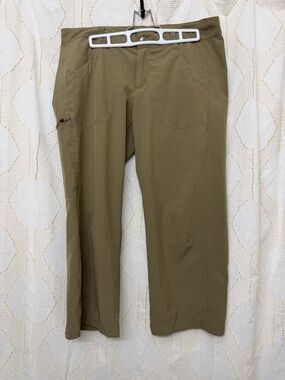 Patagonia  Olive Cargo Pants with Thigh Zip Pocket